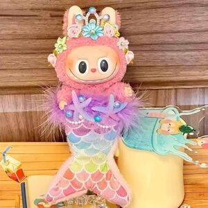 Adorable Pink and Purple Mermaid Outfit with Crown